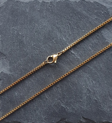 Kette Dice Gold 55cm