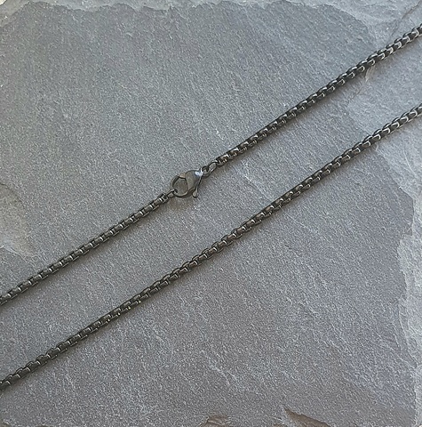 Kette Dice Black 60cm